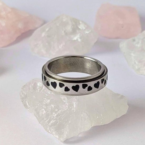 3X-4 sterke magnetische artritis-koperen ringen voor vrouwelijke magneetveldtherapie, verlichten effectief artritis en vingerpijn, hebben een licht effect op reuma en lymfedrainage (3500 gauss) (B