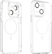 Valenta Back Cover Trend MagSafe iPhone 15 - Lensbeschermer - Transparant