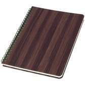 Sigel notitieboek - Conceptum - A5 - houtstructuur - punt-gelijnd - spiraalgebonden - SI-CO675