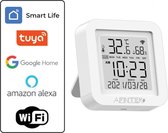 Thermomètre/hygromètre WiFi Smart Life avec date et heure - Version USB