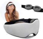 Smileify® 3D Sleep Mask PRO - Femme & Homme - 100% Blackout - Masque pour les Yeux Ajustable pour le Sommeil - Mousse à Mémoire
