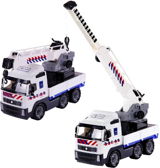 Politie hijskraan vrachtwagen 49cm Dutch Version
