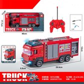 RC Brandweerwagen met licht Fire fighter Truck rood + oplaadbare batterij 30cm