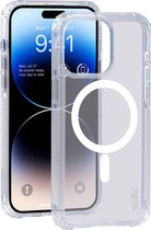 SoSkild iPhone 15 Pro Hoesje MagSafe - Defend Heavy Impact Case - Doorzichtig Magnetisch Magsafe Hoesje - Transparant