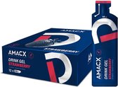 Amacx Drink Gel - Sportgel - Energy Gel - Strawberry - 12 pack