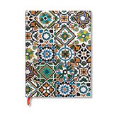 Portuguese Tiles- Porto (Portuguese Tiles) Ultra Lined Hardback Journal (Elastic Band Closure)