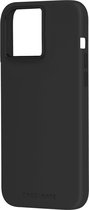MagSafe iPhone 15 Pro-hoesje, levenslange anti-val-siliconengarantie, matzwarte hoes