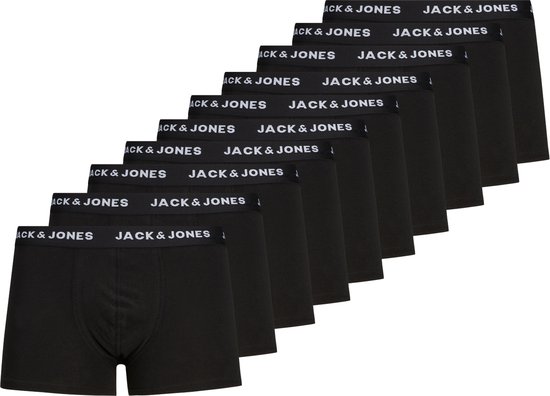 JACK&JONES ADDITIONALS JACSOLID TRUNKS 10 PACKS NOOS Heren Onderbroek - Maat L