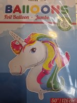 Folieballon Unicorn 126 cm