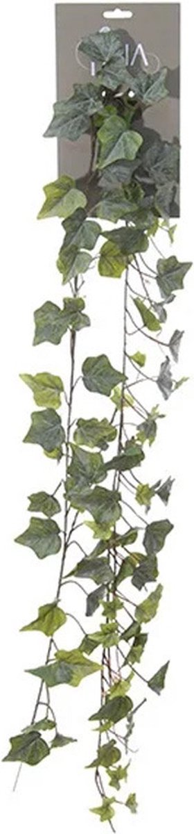 Louis Maes kunstplant blaadjes slinger Klimop/hedera - groen - 180 cm - Klimplanten