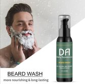 Kit de croissance de barbe d'apparence Daily - Peigne à barbe - Rouleau à barbe - Huile de barbe - Baume à barbe - Shampoing à barbe