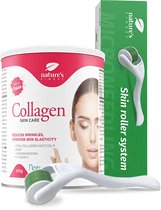 Nature's Finest Collagen SkinCare + Face Roller - Premium collageen voor een stralende, rimpelvrije huid met bewezen werking - Gepatenteerde Naticol® collageenformule