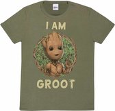 Marvel Baby Groot shirt – I Am Groot Groen M