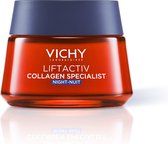 Bol.com Vichy Liftactiv Collagen Specialist Nachtcrème - Anti-1ging - Tegen impels en pigmentvlekken - 50ml aanbieding