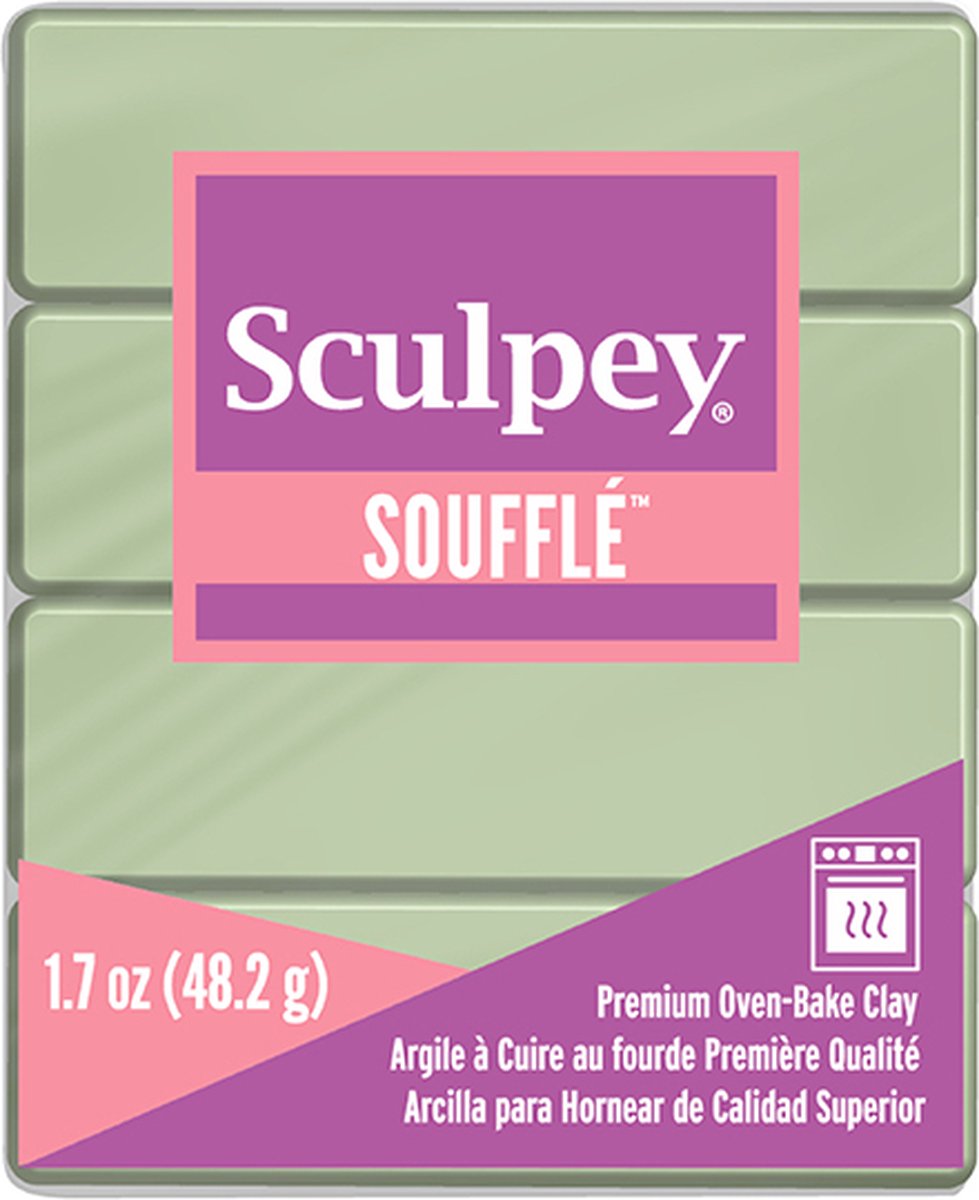 Souffle pistachio - klei 48 gr - Sculpey