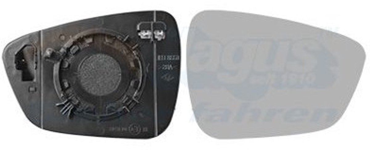 VanWezel 1908838 - Miroir rétroviseur droit pour Ford Kuga de 03/2020 à maintenant