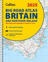 Collins Road Atlas- 2025 Collins Big Road Atlas Britain and Northern Ireland