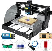 Thuys - Machine de gravure laser - Graveur laser - Puissant avec Logiciel - Durable - Zwart