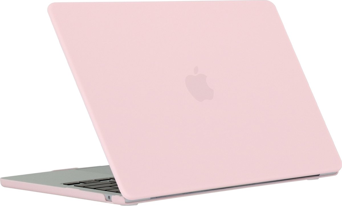 Mobigear - Laptophoes geschikt voor Apple MacBook Air 15 Inch (2023-2024) Hoes Hardshell Laptopcover MacBook Case | Mobigear Matte - Wine Quartz Pink - Model A2941 | Roze