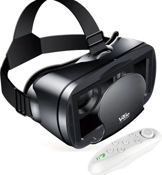 Foto: Xerolax vr bril virtual reality bril met controllers usb met headset verstelbaar telefoon