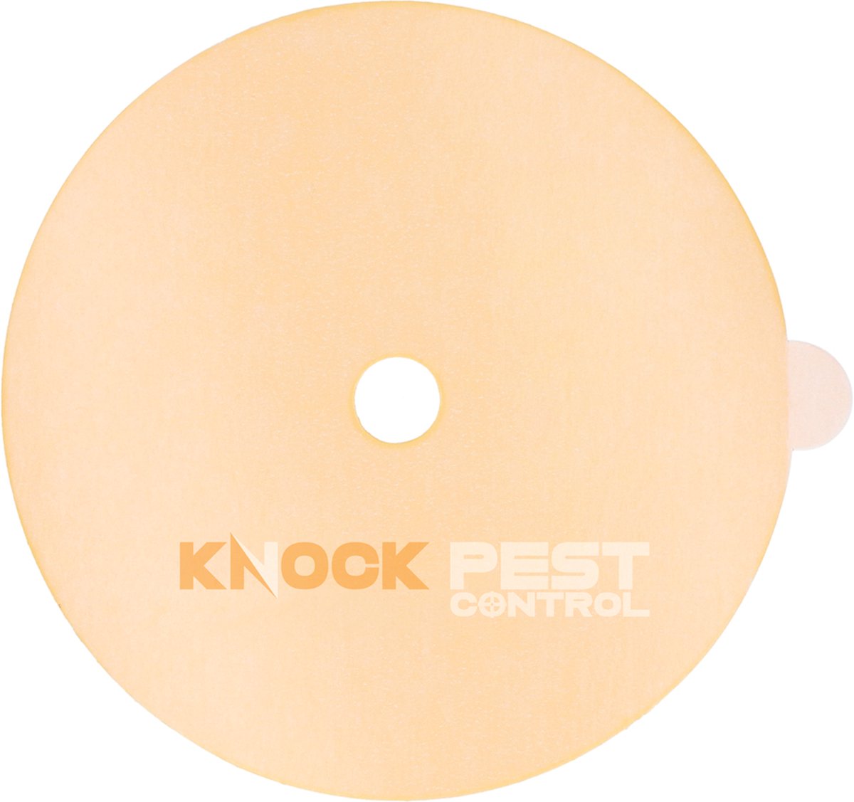Knock Pest Control Lijmplaat voor Insectenval 1 stuk - Ongedierteval - Ongediertewering - Insectenbestrijding - Ø13.5 cm