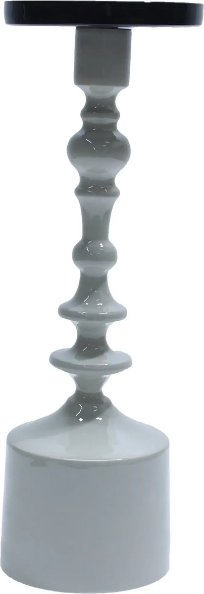 Kandelaar Halifax grijs 34cm