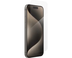 ZAGG Screen Protector Geschikt voor iPhone 15 Pro - InvisibleShield Glass Elite - Antibacterieel - Gemakkelijke Installatie