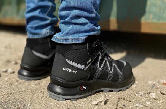 Grisport Cross Safety GTX Line Werkschoen S3 Mannen Zwart Grijs 44 bol