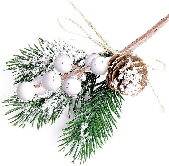 Kunstmatige Nooit Vervagen Rood Berry Bonen Bloeme... - Vicedeal