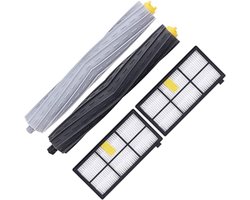 Accessoires set geschikt voor iRobot Roomba 800 - 900 series. Vervanging onderdelen robotstofzuiger