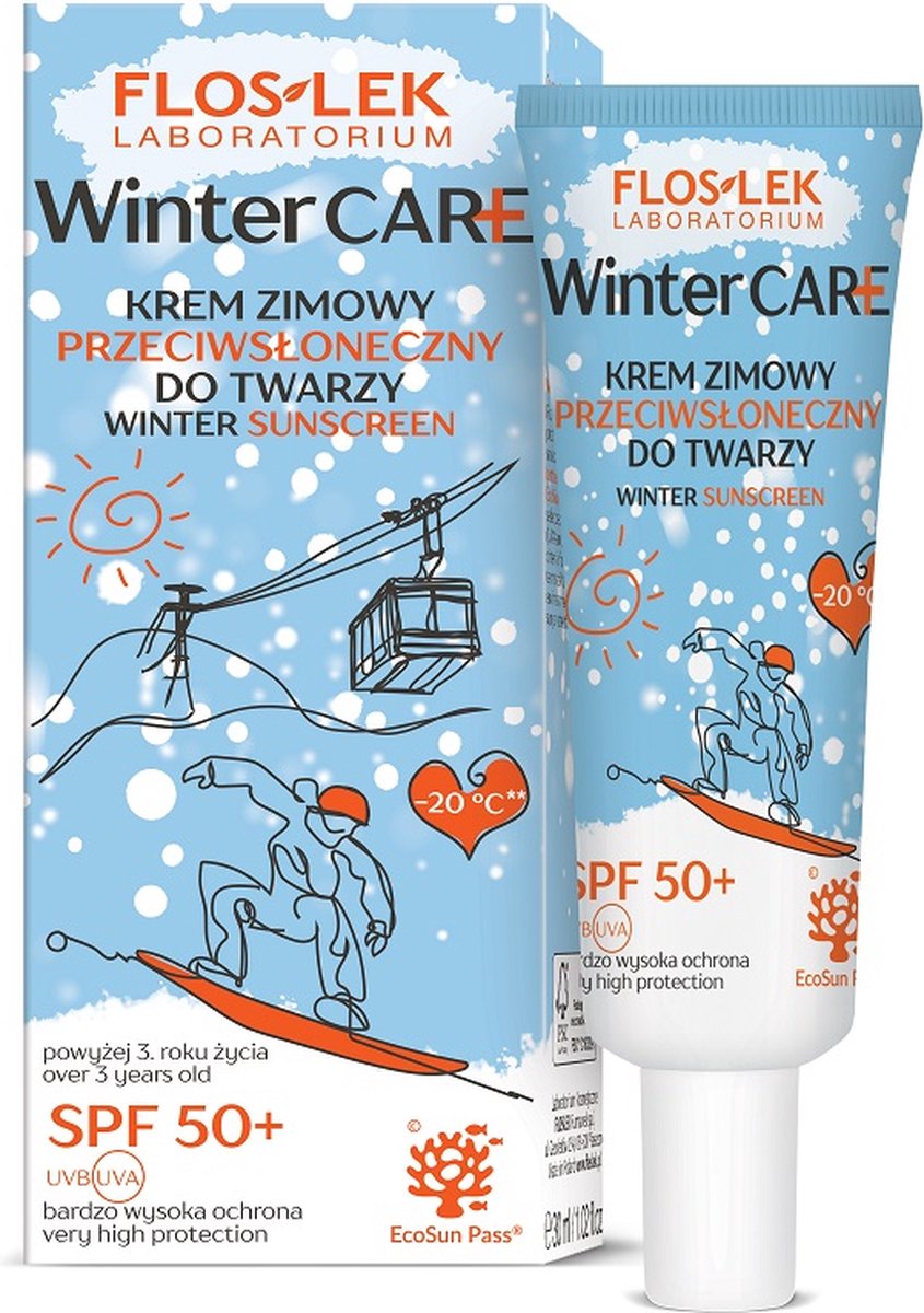 Winterverzorging winter gezicht zonnecrème SPF50+ 30ml