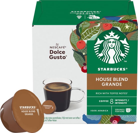 Starbucks by Dolce Gusto House Blend Medium Roast capsules - 36 koffiecups - Starbucks®