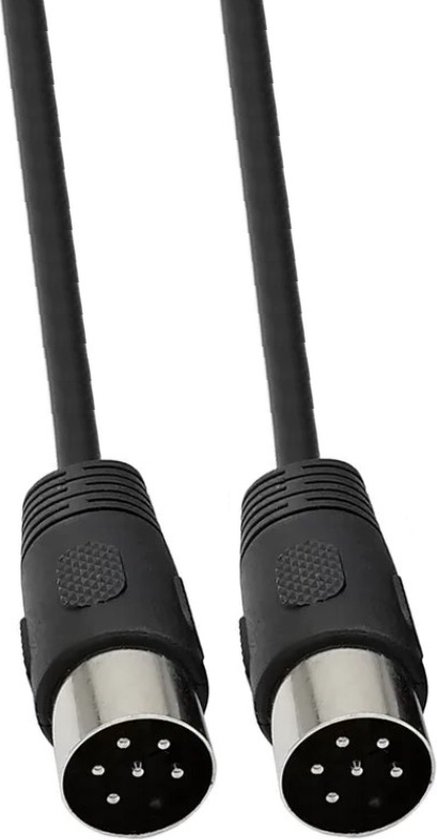 Nedis CAGL20000BK30 Din-audiokabel Din 5-pins Male Din 5-pins Male Vernikkeld 3.00 M Rond Pvc Zwart Label Nedis CAGL20000BK30 Din-audiokabel Din 5-pins Male Din 5-pins Male Vernikkeld 3.00 M Rond Pvc Zwart Label