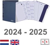 Kalpa 6401-24-25 A5 navulpapier 1 Dag per Pagina NL + opbergmap 2024 - 2025
