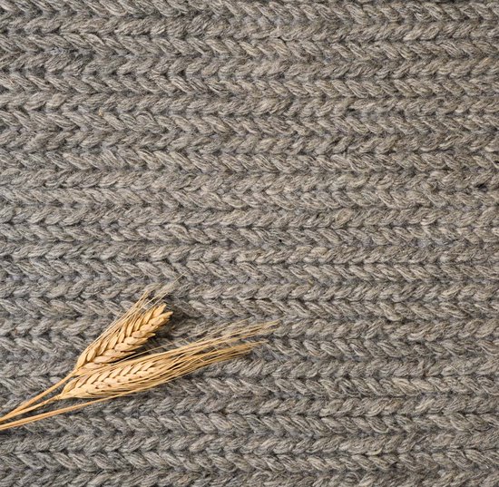 Tapis en laine - Narvik gris 240x340 cm