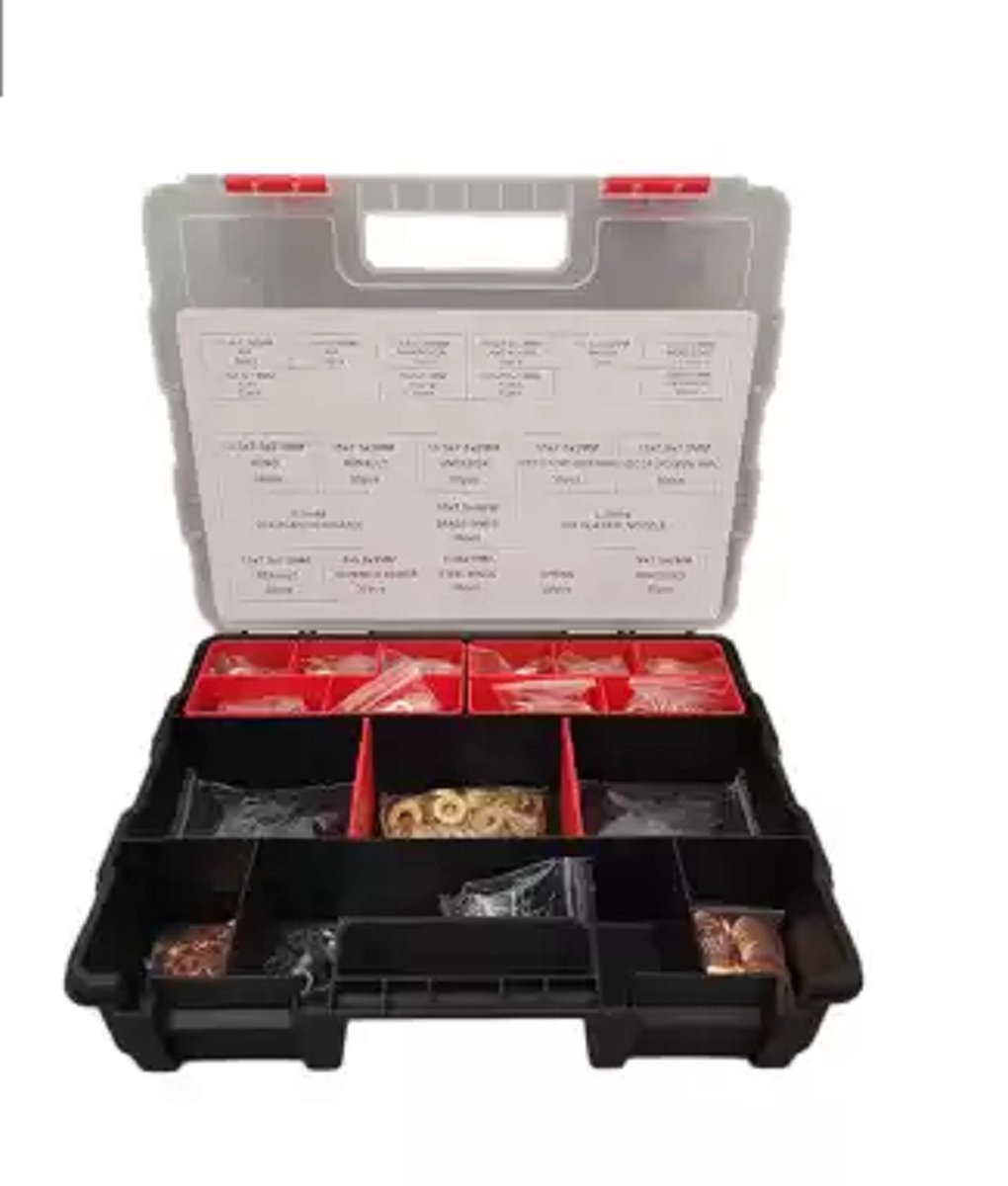 Injector Koperen Ring Assortiment 551-delig-Weber Tools