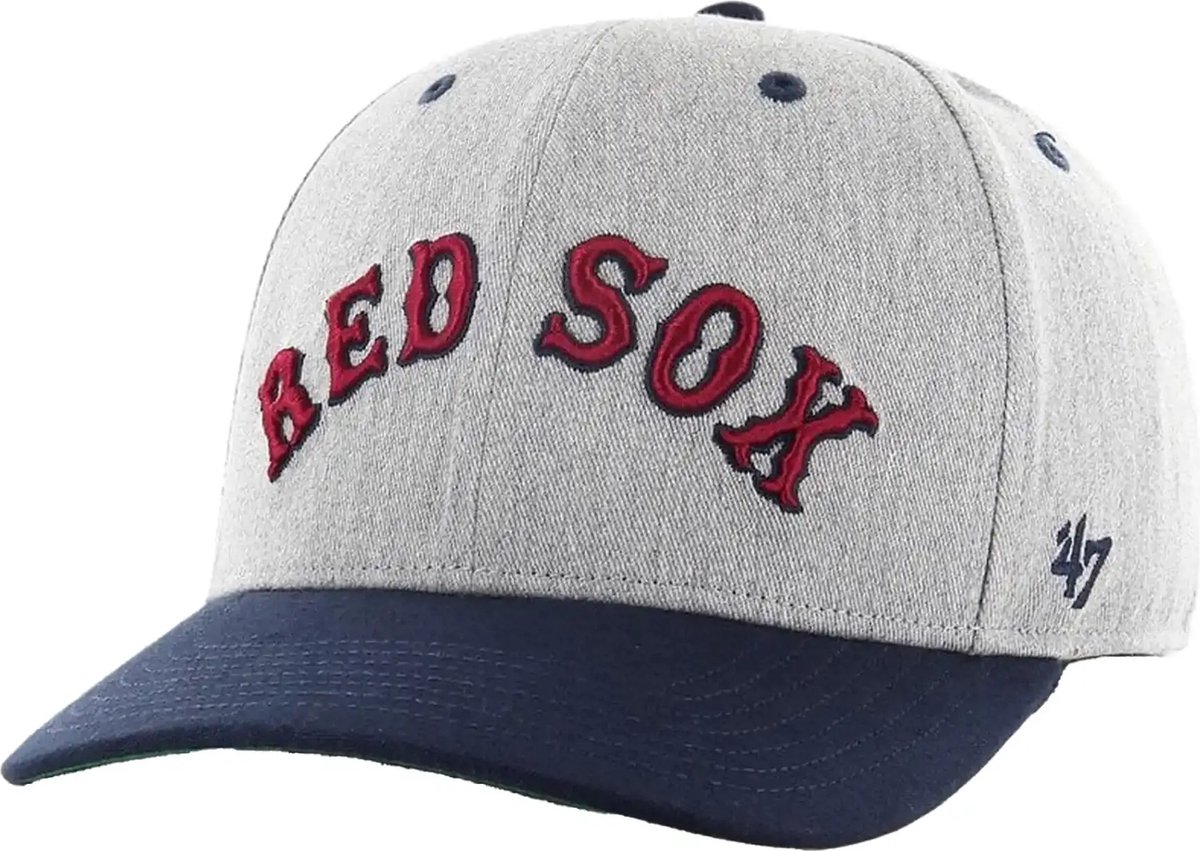 MLB Vintage Boston Red Sox Fly Out ’47 Midfield Cap grijs
