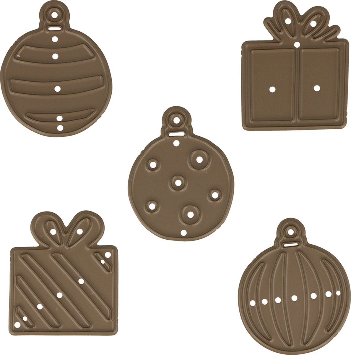 Snijmallen Kerstbollen