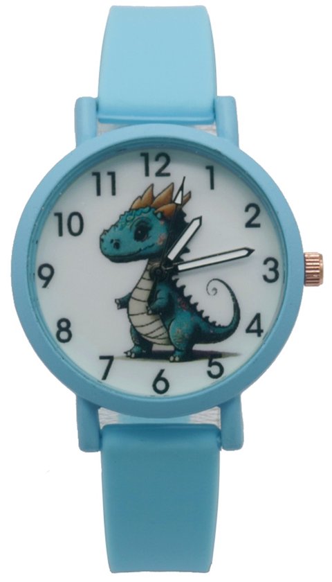 Horloge voor Kinderen - Draak - Kast 34 mm - Blauw