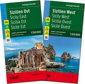 Sizilien, Straßenkarten-Set 1:150.000, freytag & berndt