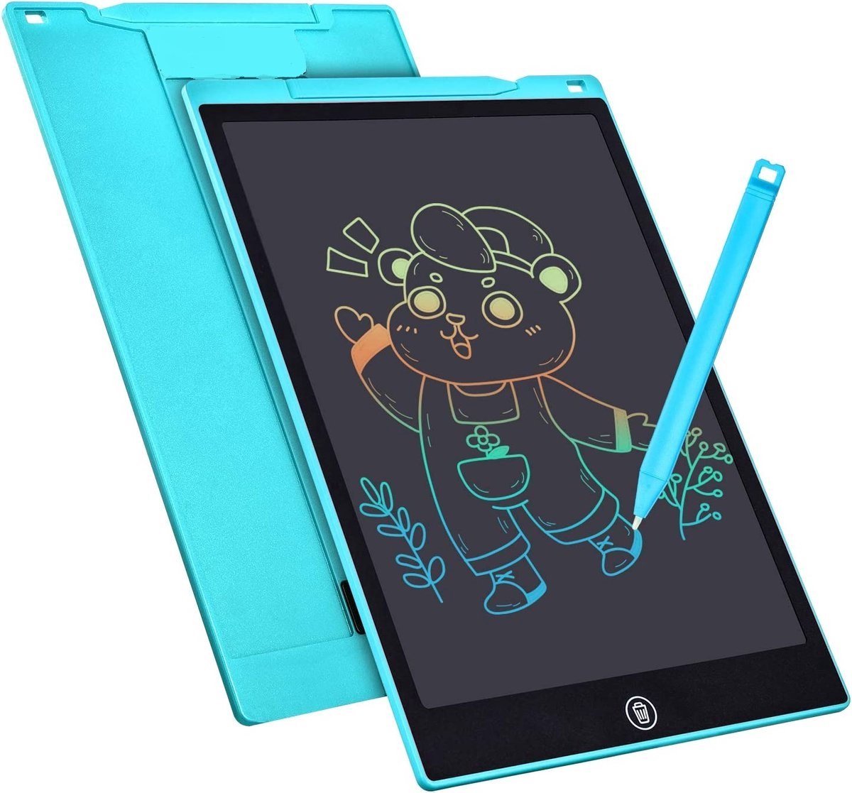 LCD Tekentablet Kinderen - 8,5 inch - Ewriter - Notitieblok - Tekenbord Kinderen - Drawing table - Teken iPad - Papierloos tekenen - Tekenbord - digitaal tekenen - baby blauw - leren tekenen - tekenset - Sinterklaas cadeau - Kerst 2023