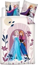 Disney Frozen Dekbedovertrek, Sister Love - Eenpersoons - 140 x 200 cm - Polycotton