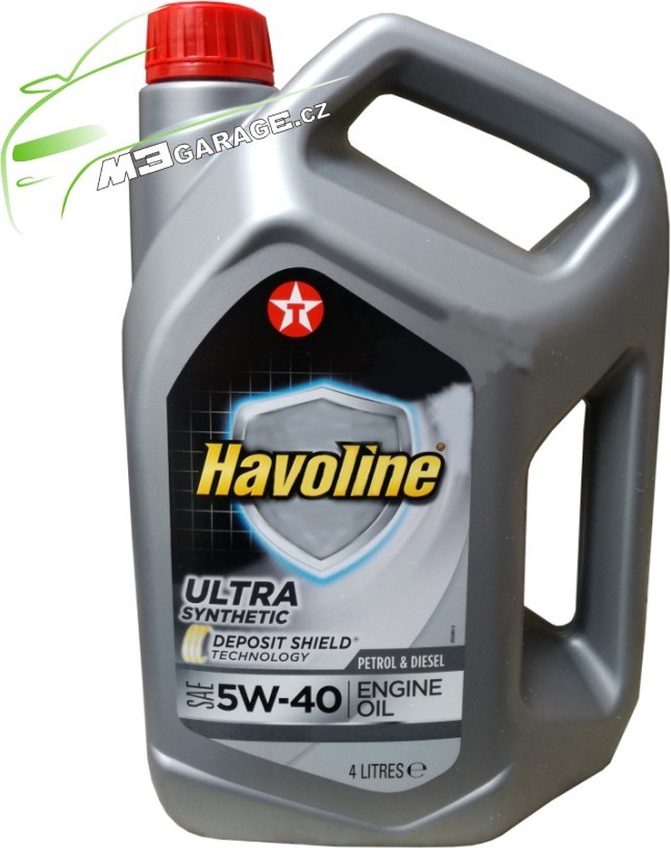 Texaco Havoline ultra 5w-40 - 4 liter