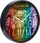 Rainbow High Super Style Ronde Wandklok - 24 cm