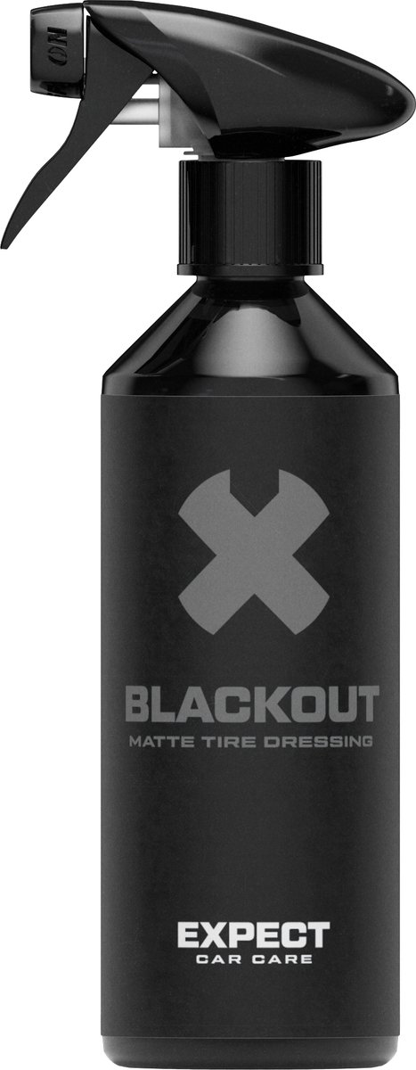 Expect Car Care - Blackout - Satin Tire Dressing - Voor alle wieltypen - 500ml