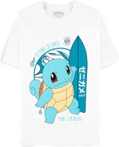 Pokémon - T-shirt Carapuce - Grand - Wit