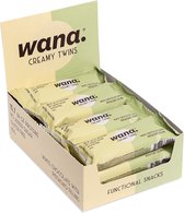 Wana | Creamy Twins | White Chocolate With Pistacchio | 12 Stuks | 12 x 45 gram