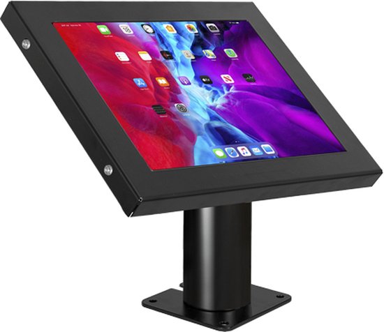 Tablethouder - tabletstandaard - standaard tablet - ipad houder - tablet tafelstandaard - houder voor tablet - voor tablets tussen 12-13 inch - zwart