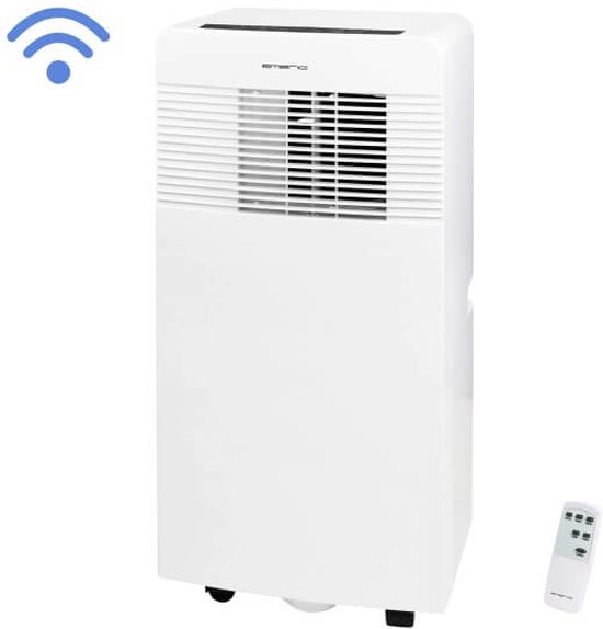 Emerio Mobiele Airconditioner PAC-127111.1 - Energieklasse A - 3 in 1 koelen ontvochtigen ventileren - 9000 BTU/u