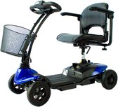 Mobiclinic Virgo Elektrische Scootmobiel - Auton. 10 km- Verminderde mobiliteit - 4 wielen - Compact - 12V - Mobiliteitsscooter - Lichtgewicht